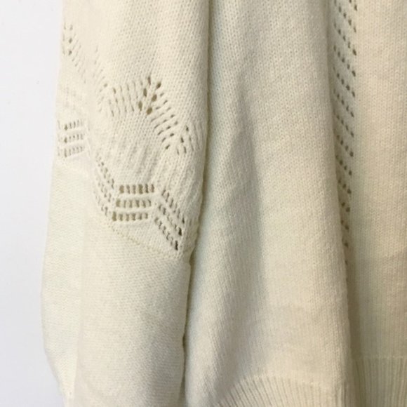 MINKPINK Cream Off-the-Shoulder Sweater - Picture 7 of 7